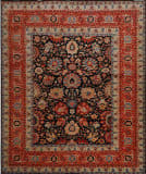 Vestiges Century Black - Red 9'2'' x 11'11'' Rug