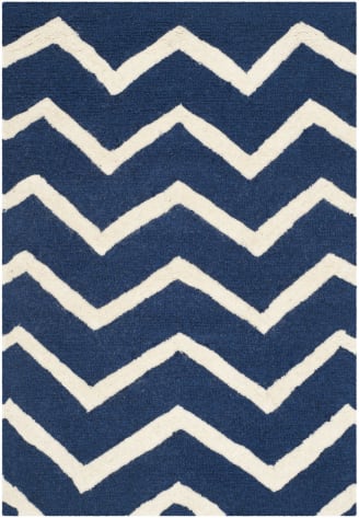 Safavieh Cambridge Navy / Ivory Area Rug; 2' x 3