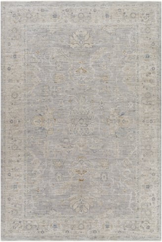 Surya Avant Garde 3 X 4 (ft) Medium Grey Indoor Medallion Oriental Area Rug  in the Rugs department at