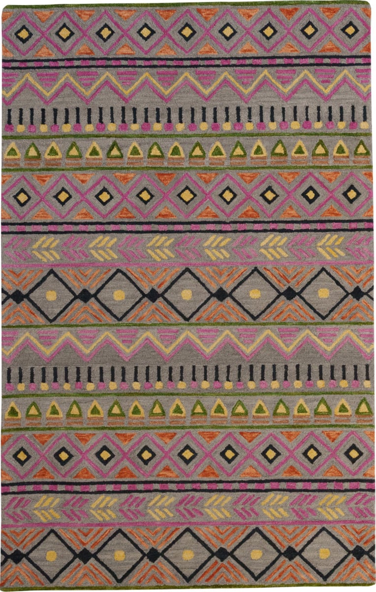 Capel Rug Pad Capel Avanti Fiesta 2542 Gray Multi | Rug Studio