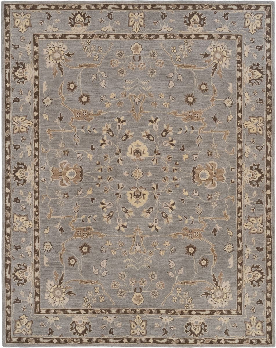Capel Azari Isfahan 3272 Gray | Rug Studio