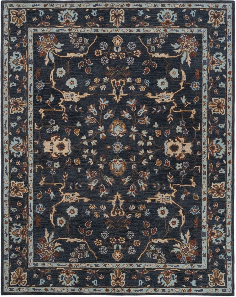 Capel Azari Isfahan 3272 Dark Sapphire | Rug Studio