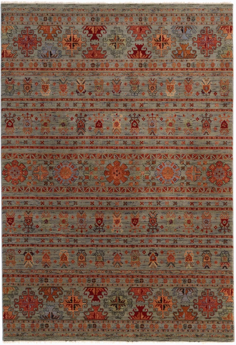 Capel Rug Padding Capel Lineage Kilim 3459 Cadet Blue | Rug Studio