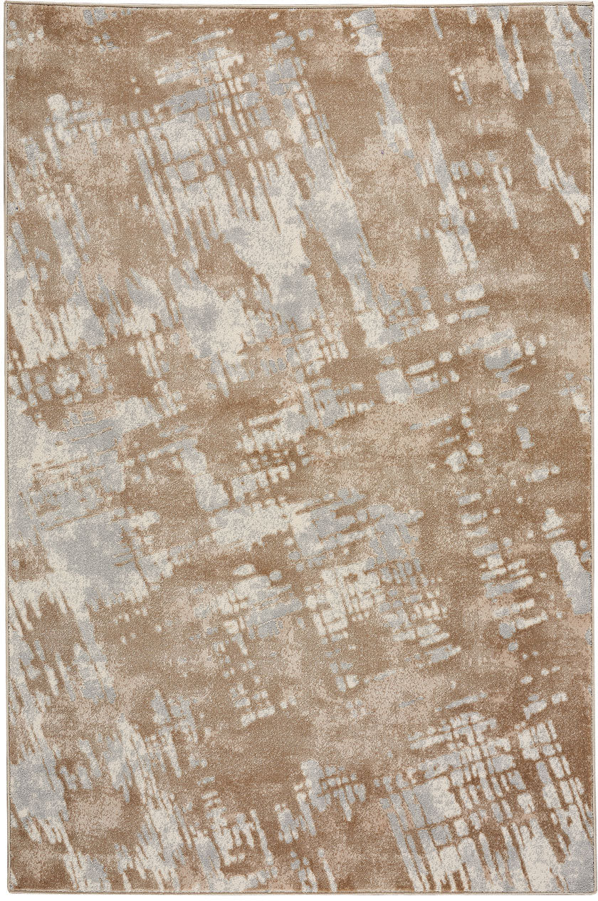 Capel Kevin Obrien Sketch 3710 Tan Light Blue Rug Studio