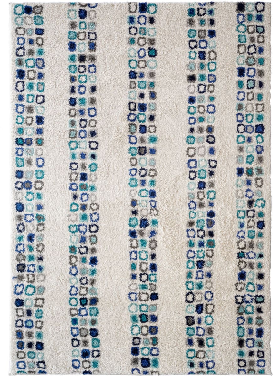 Capel Cococozy Cobblestone 3840 Cream Blue | Rug Studio