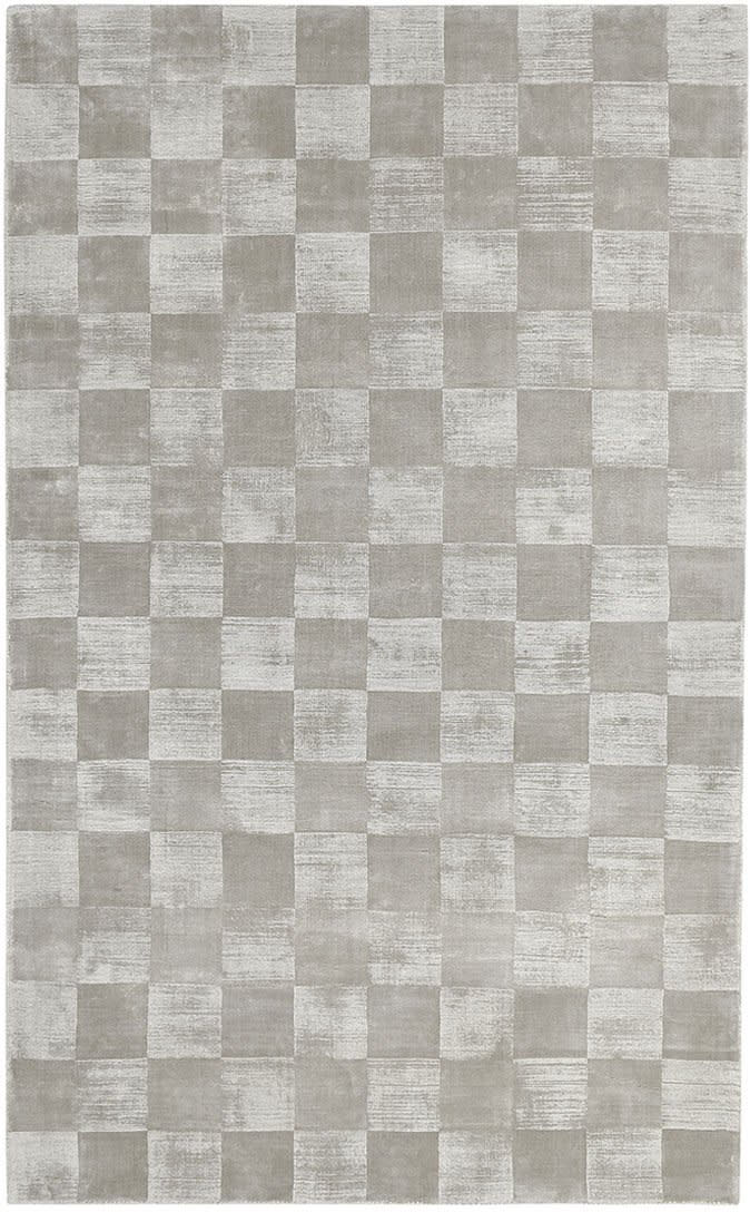Classic Home Berlin Check 3009 Dove Gray Rug Studio