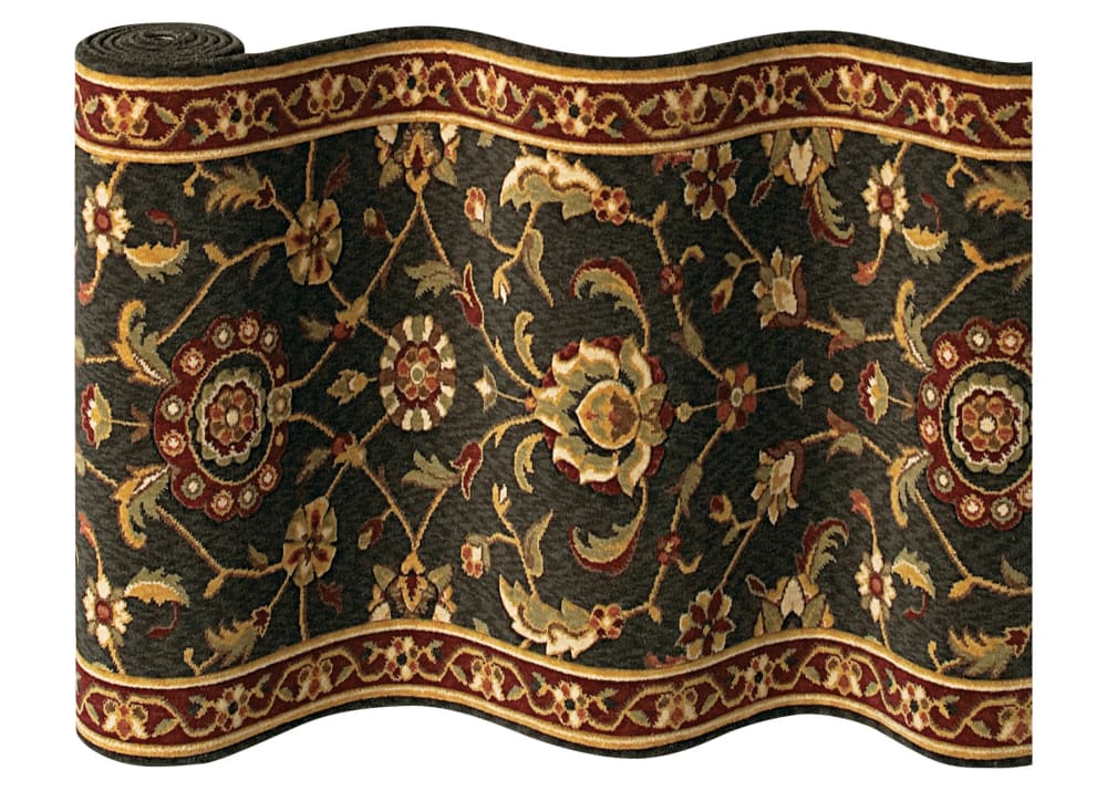 Royal Runner Rug Texture Couristan Royal Luxury Brentwood 1323 Ebony Custom Length Runner | Rug ...