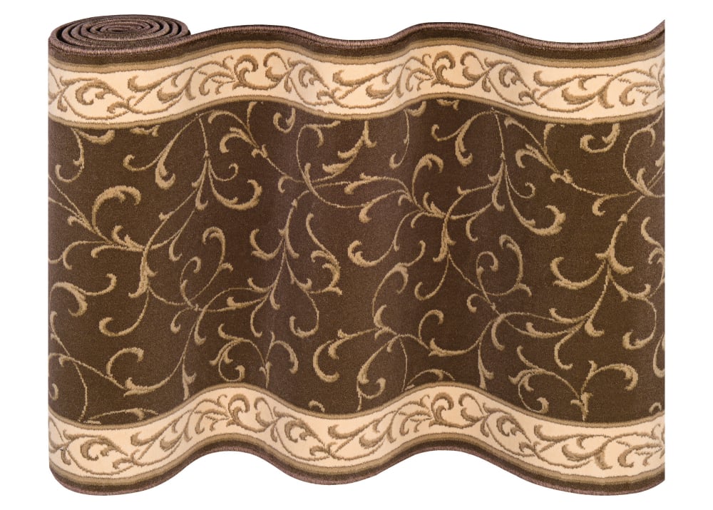 Couristan La Scala CBB2 Chocolate Custom Length Runner | Rug Studio