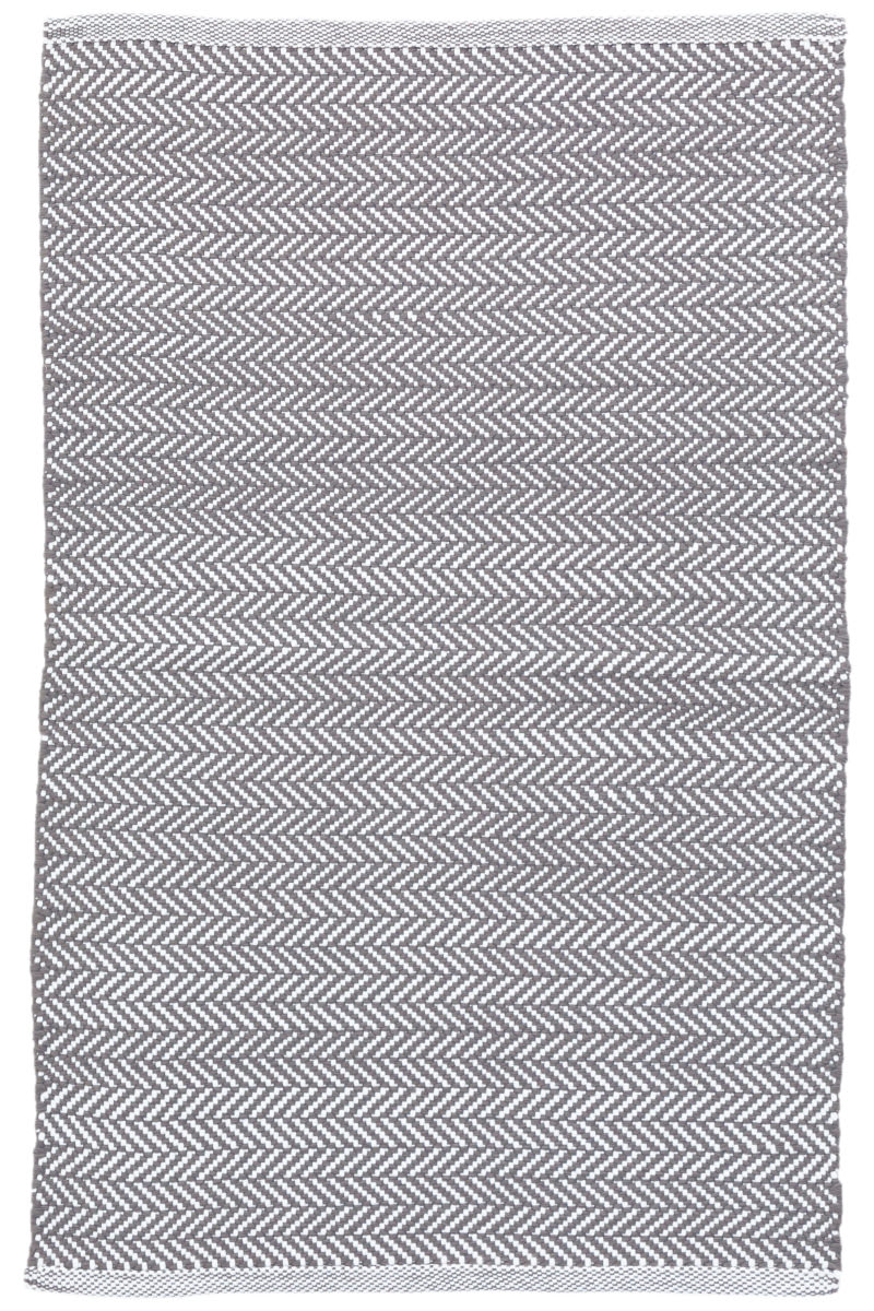 Dash And Albert C3 Herringbone IndoorOutdoor Shale Rug Studio
