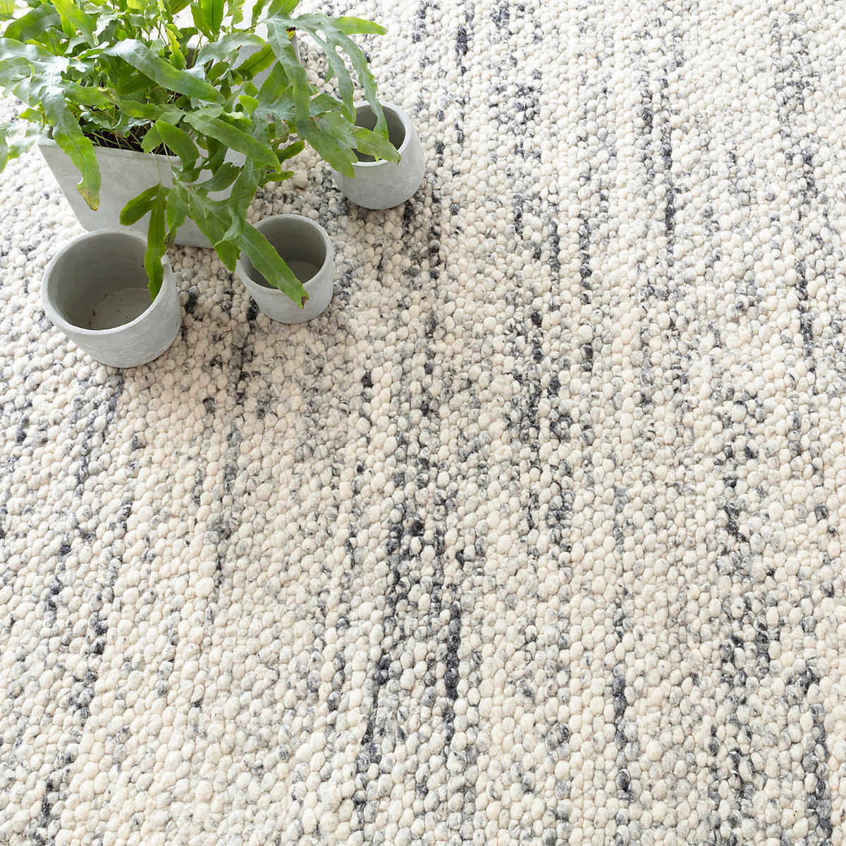 Dash And Albert Cobblestone Woven Grey Rug Studio - Dash And Albert Wool Area Rugs Dash And Albert Cobblestone Woven Grey Rug Studio - Dash And Albert Wool Area Rugs