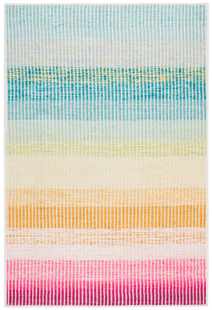 Dash and Albert Watercolor Horizon Washable Multi | Rug Studio