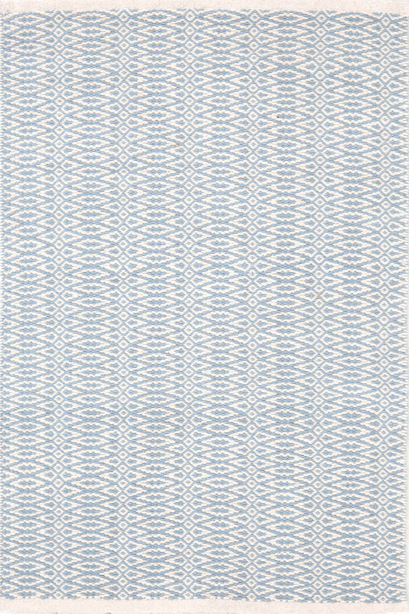 Dash And Albert Fair Isle 105506 Swedish BlueIvory Area Rug 105506