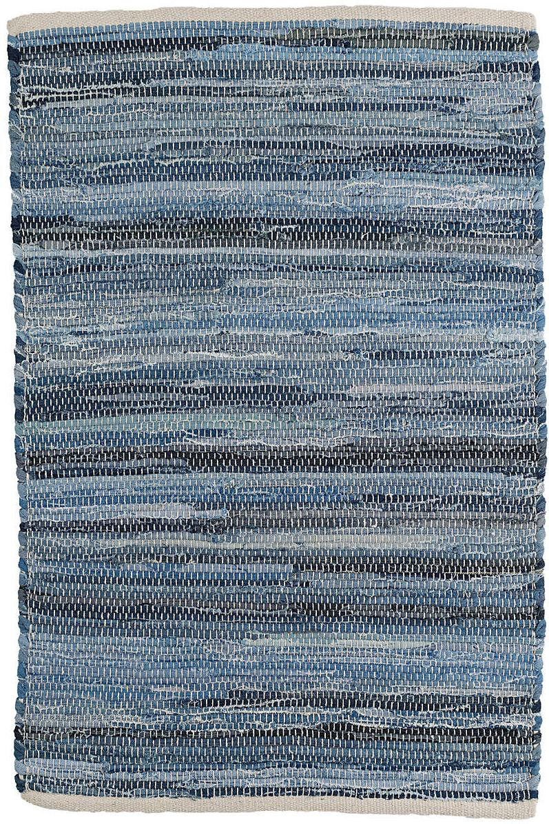 Dash And Albert Fine Denim Rag Blue Rug Studio