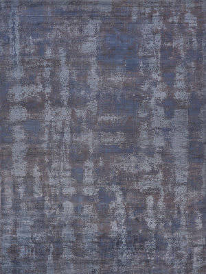 Blue Silk At Rug Studio