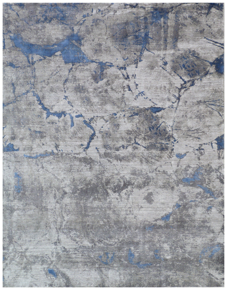 Exquisite Rugs Reflections Hand Woven 2533 Gray Rug Studio