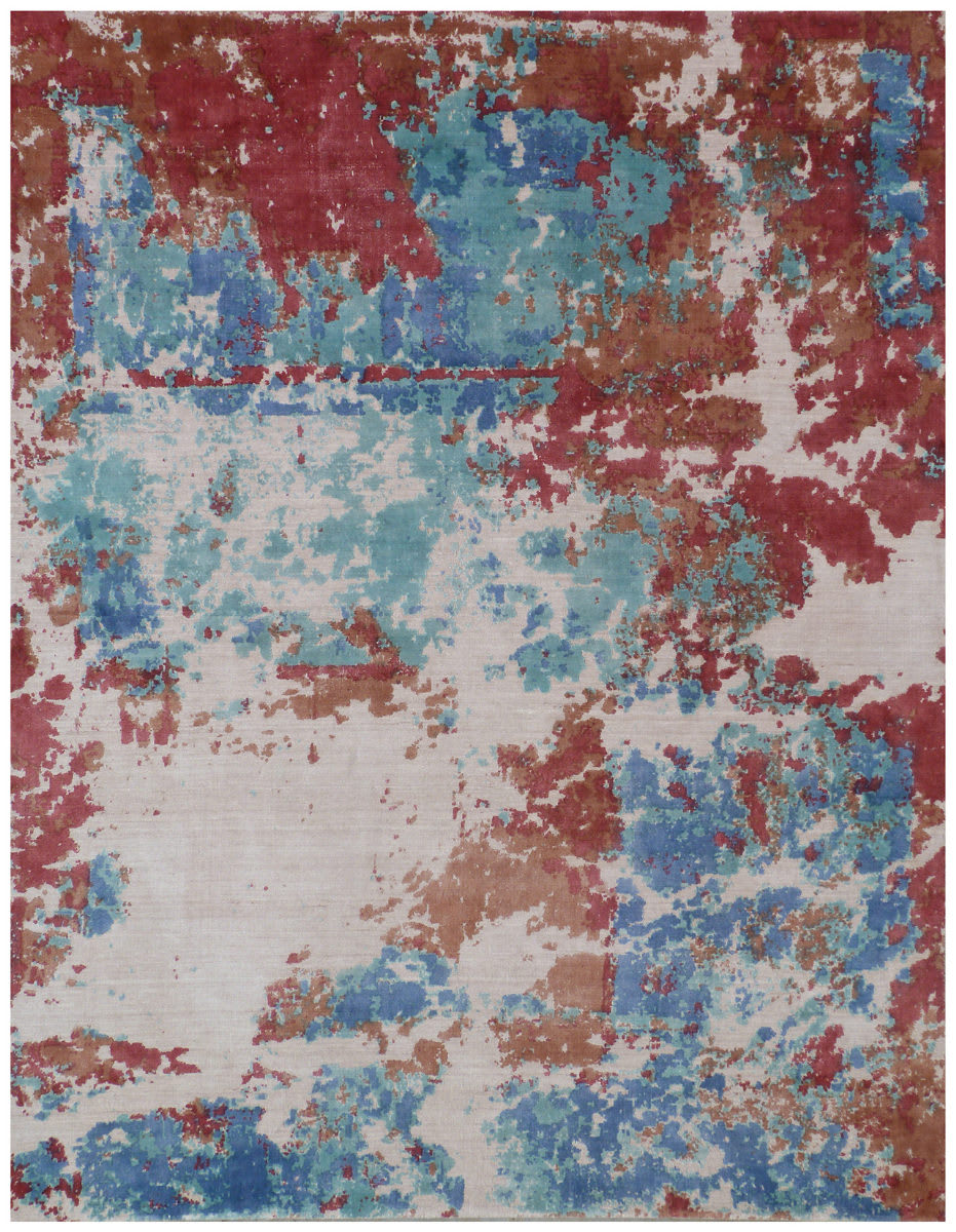 Exquisite Rugs Antolini Hand Loomed 2618 Red - Multi | Rug Studio