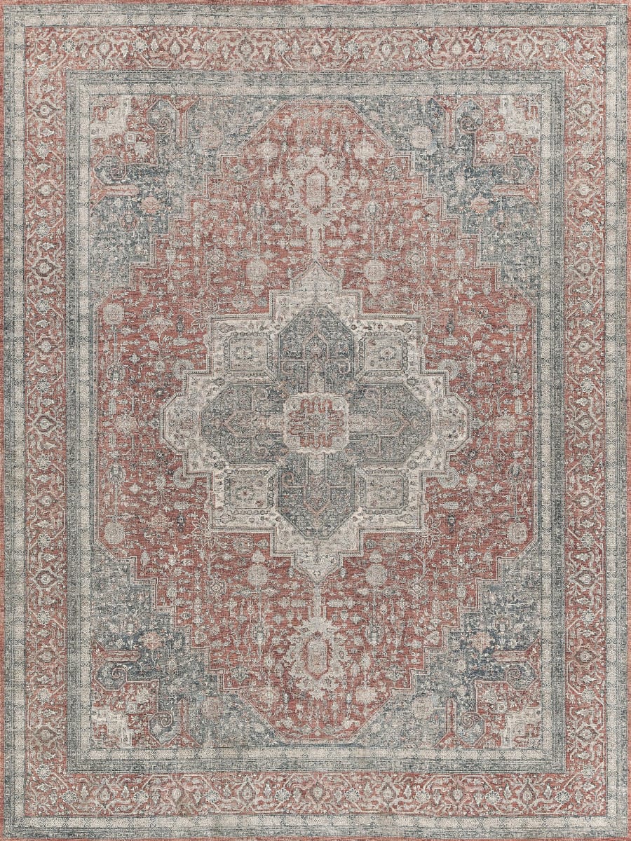 Exquisite Rugs Heritage 4605 Rust-Beige | Rug Studio