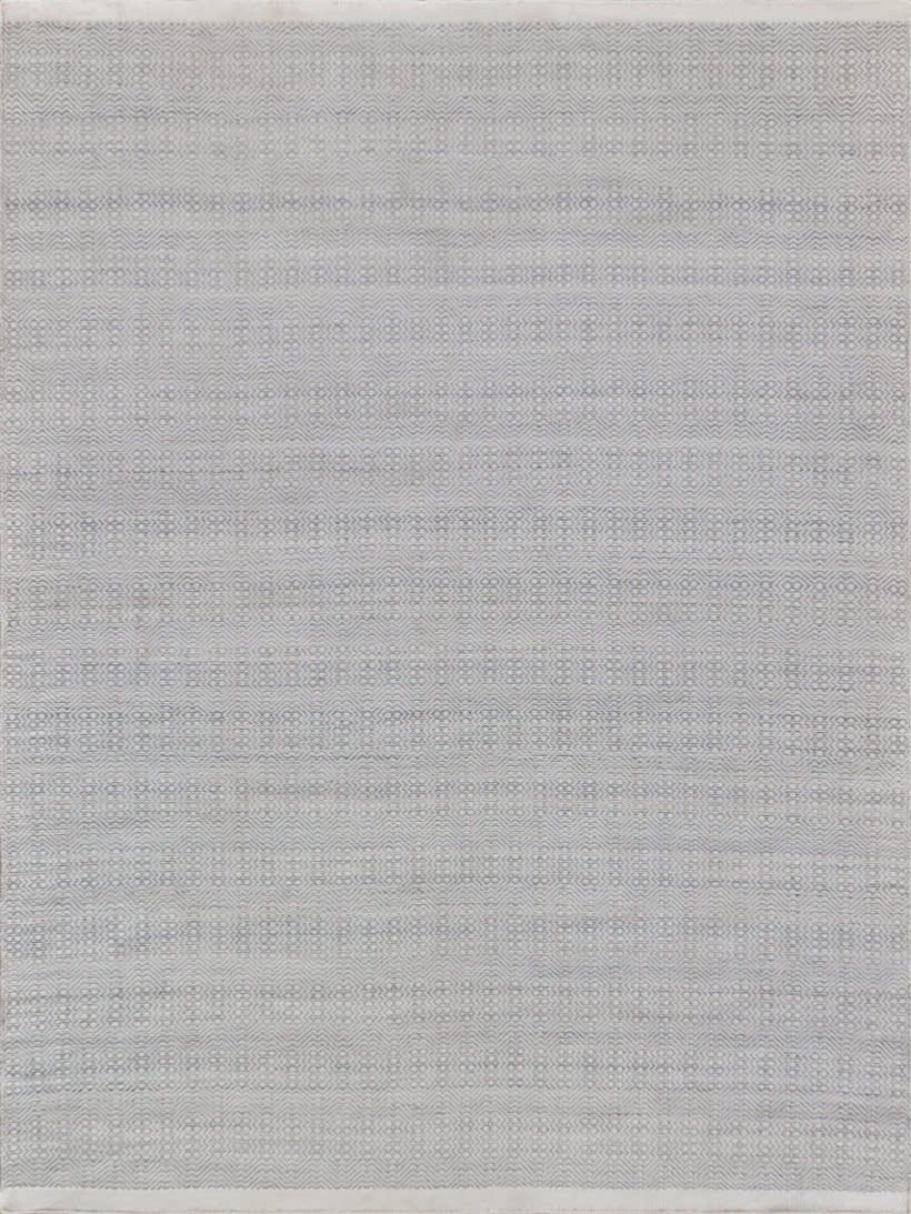 Exquisite Rugs Echo Flatweave 4893 Light SilverIvory Rug Studio