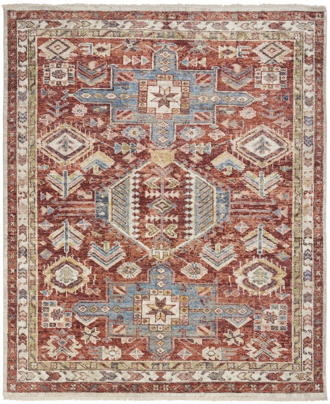Famous Maker Candra 100286 Red | Rug Studio