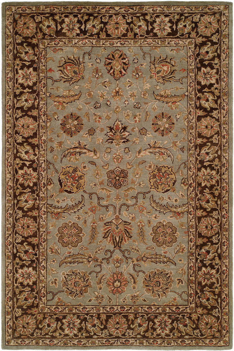 Rugstudio Sample Sale 64099R Light BlueBrown Last Chance Rug Studio