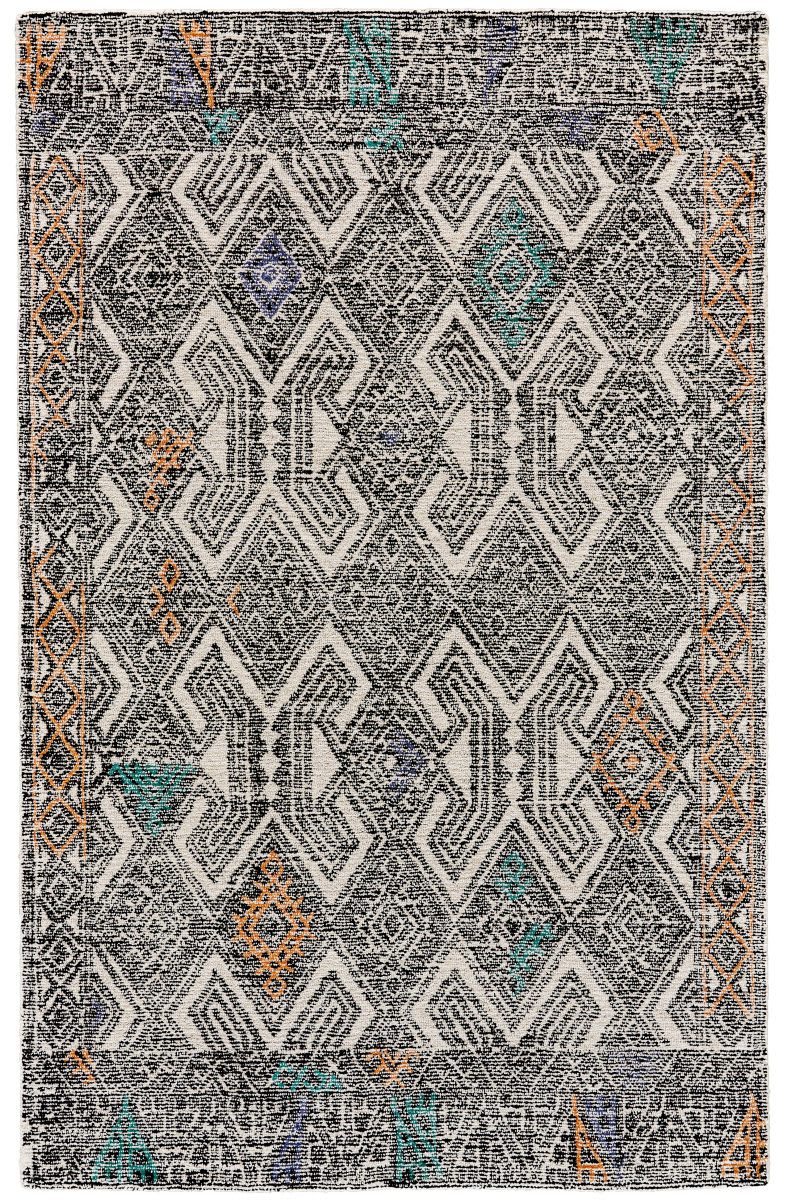 Feizy Arazad 8479f Black Tangerine Rug Studio