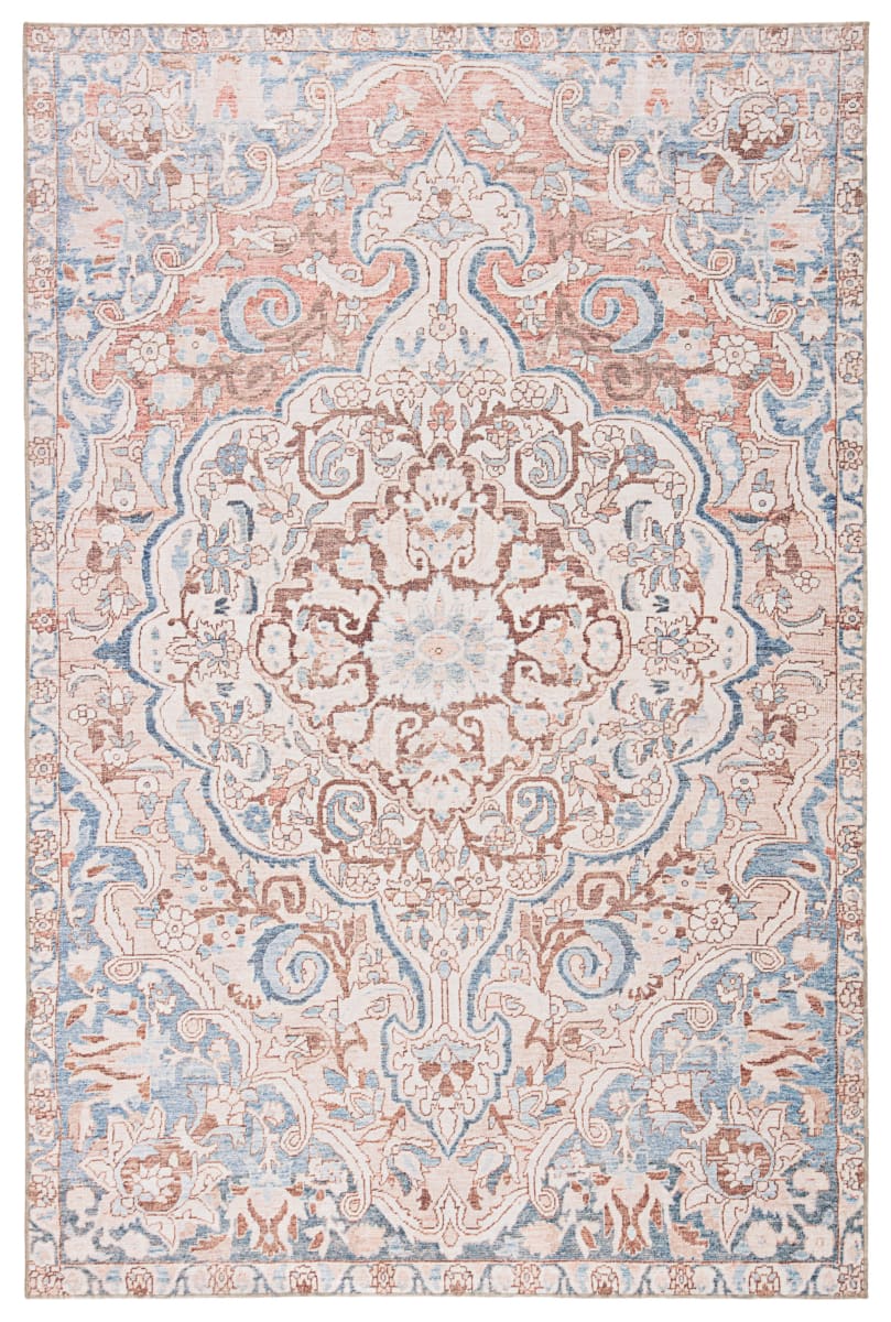 Jaipur Living Chateau Cht04 Blue Light Pink Rug Studio