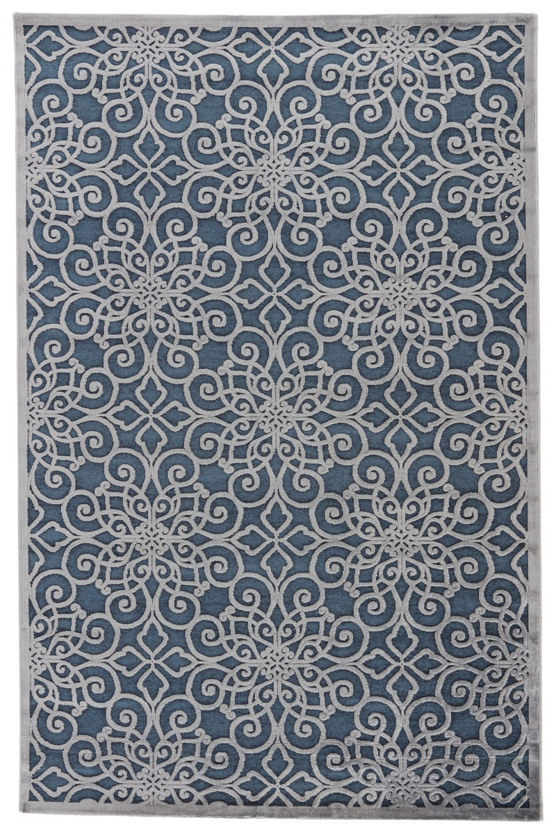 Jaipur Living Fables Stockton Fb134 Majolica Blue Area Rug 146702