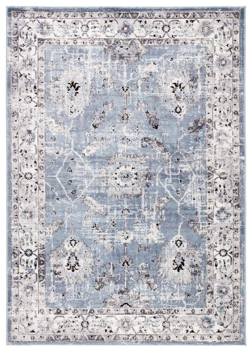 Jaipur Living Solstice Nashira Sol01 Blue   White | Rug Studio