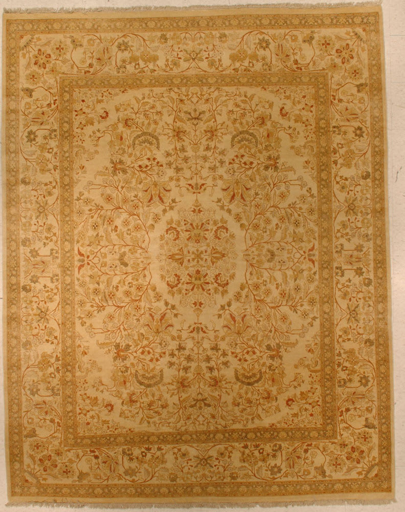 J Aziz Haj Jalili V1713 Ivory Olive Last Chance Rug Studio