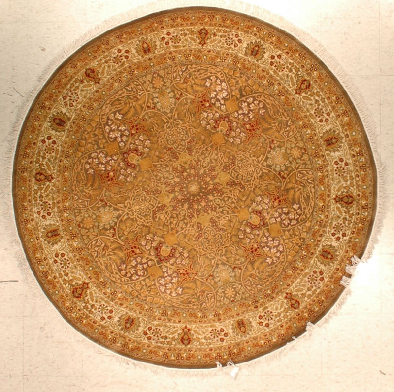 J Aziz Shah Abbas 1604 Walnut Ivory Last Chance Rug Studio