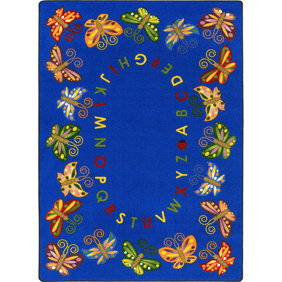 Joy Carpets Kid Essentials Butterfly Delight Multi | Rug ...