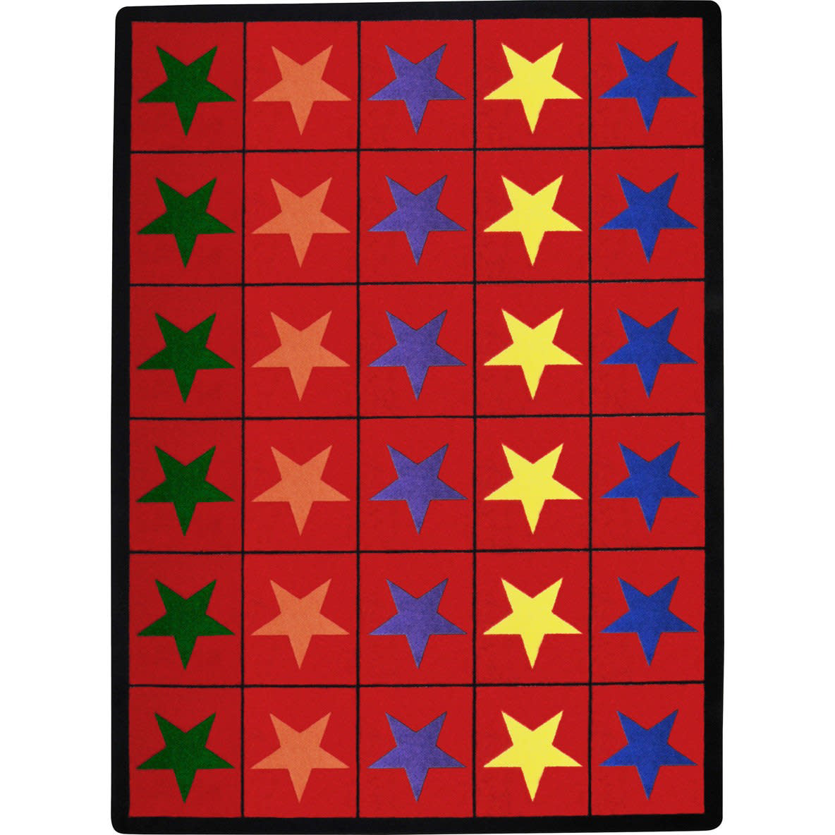 Joy Carpets Kid Essentials Star Space Multi | Rug Studio