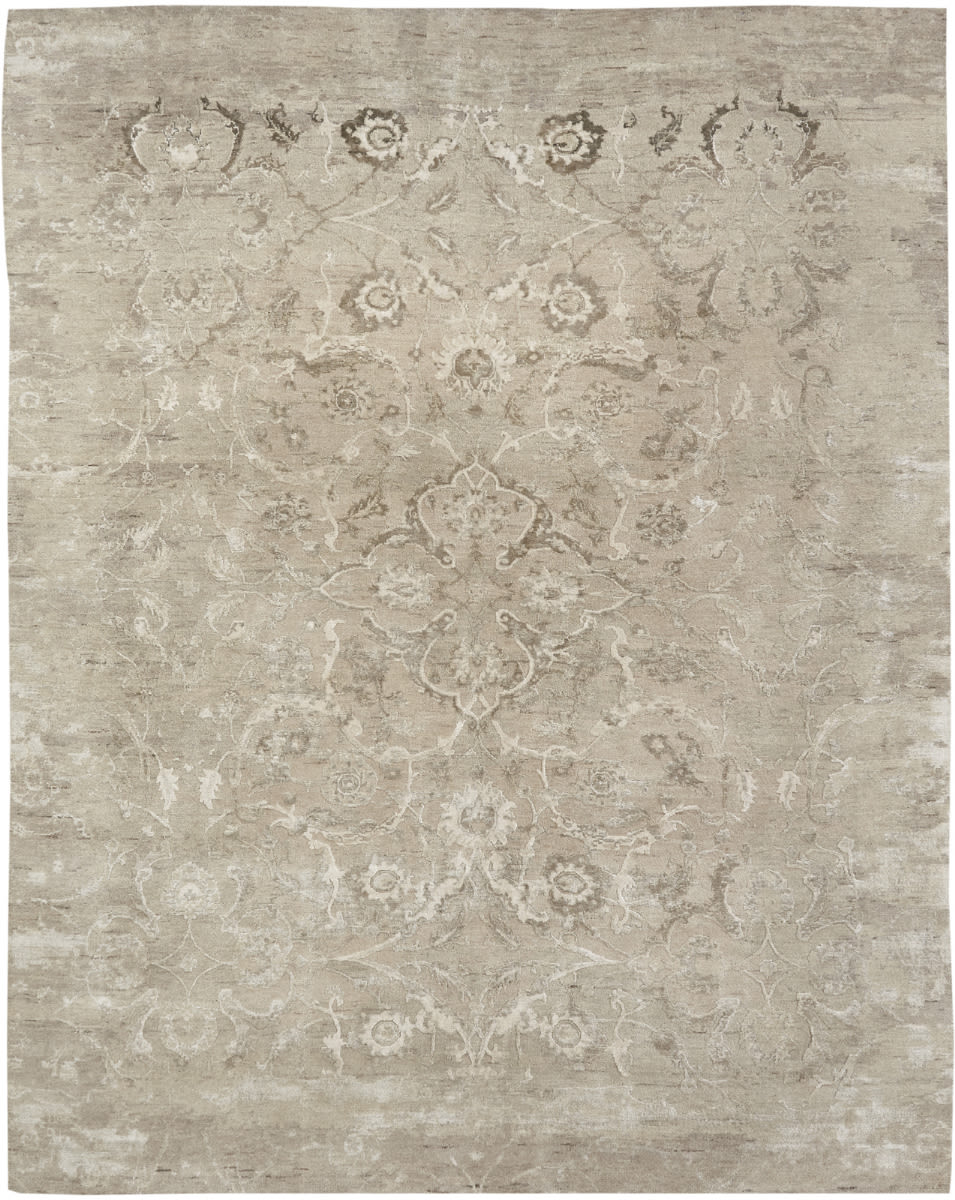 Famous Maker Vista 100436 Travertine | Rug Studio
