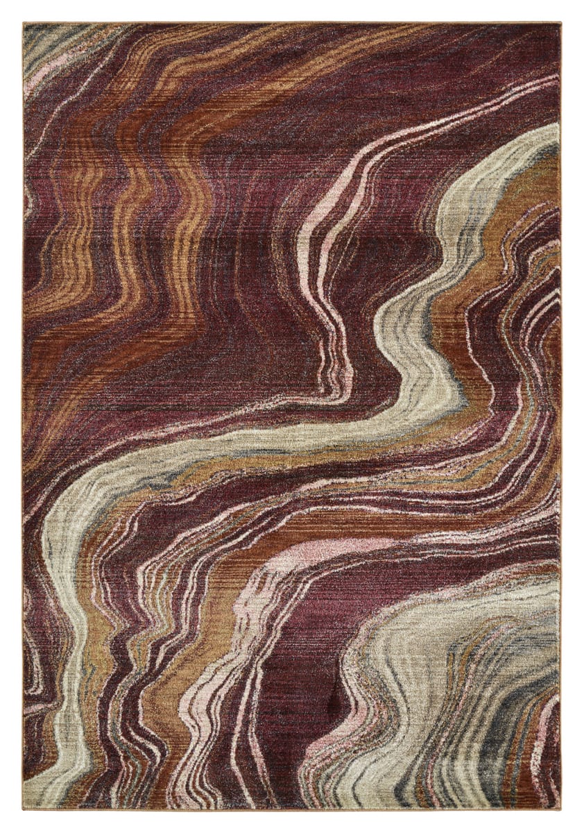 Kaleen Maya Mya02-08 Cranberry | Rug Studio