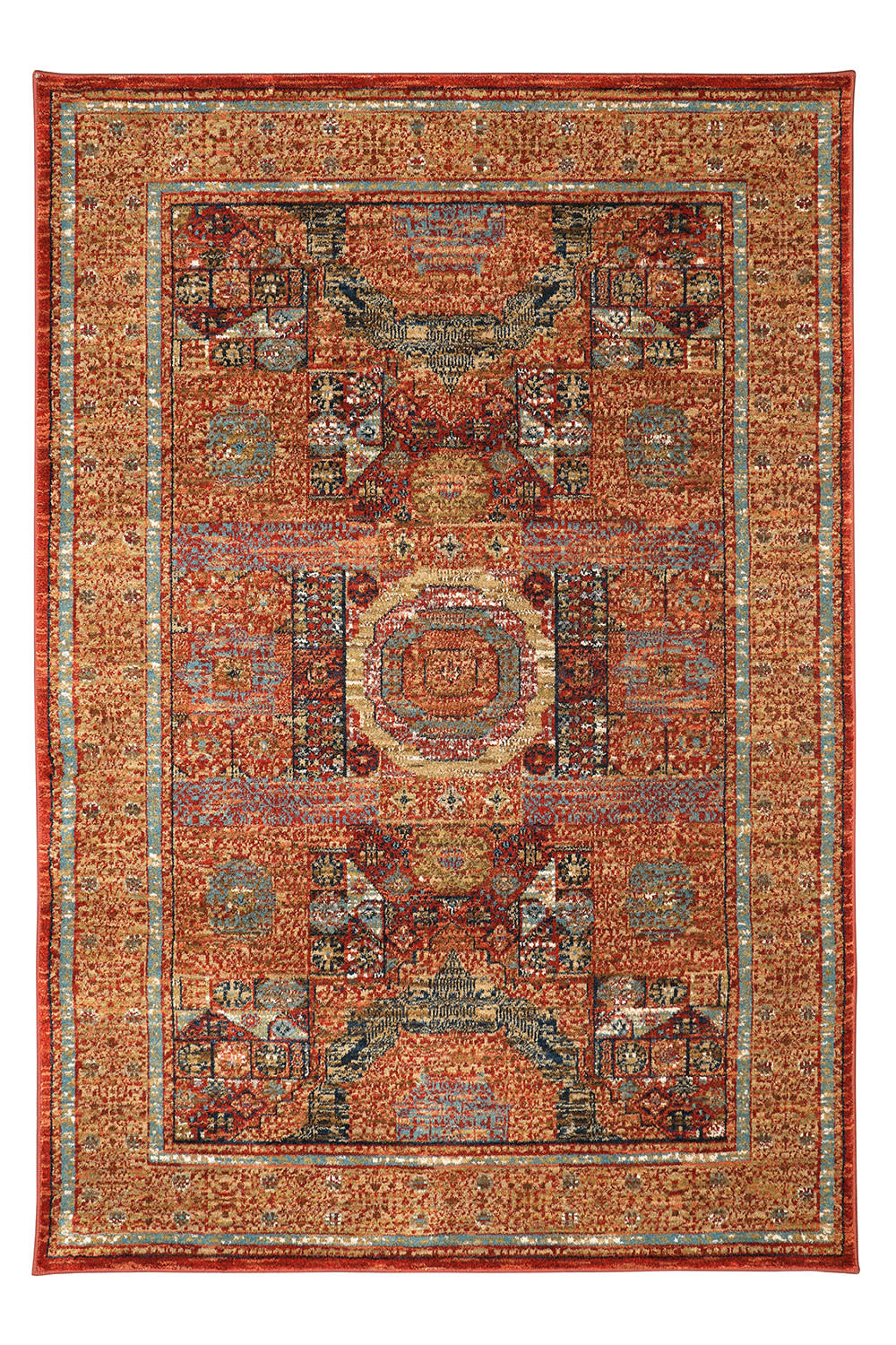 Karastan E Market Cyprus Garnet Area Rug 141849