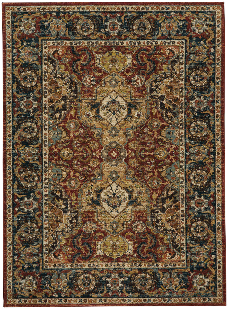 Karastan E Market Dhahar Garnet Area Rug 158859