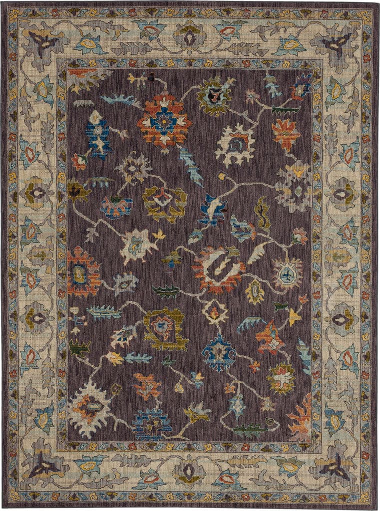 Karastan Pandora Fury Eggplant Rug Studio