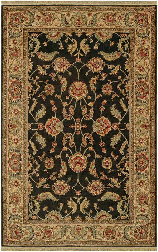 Karastan Ashara Agra Black 549-15006 Area Rug Clearance 