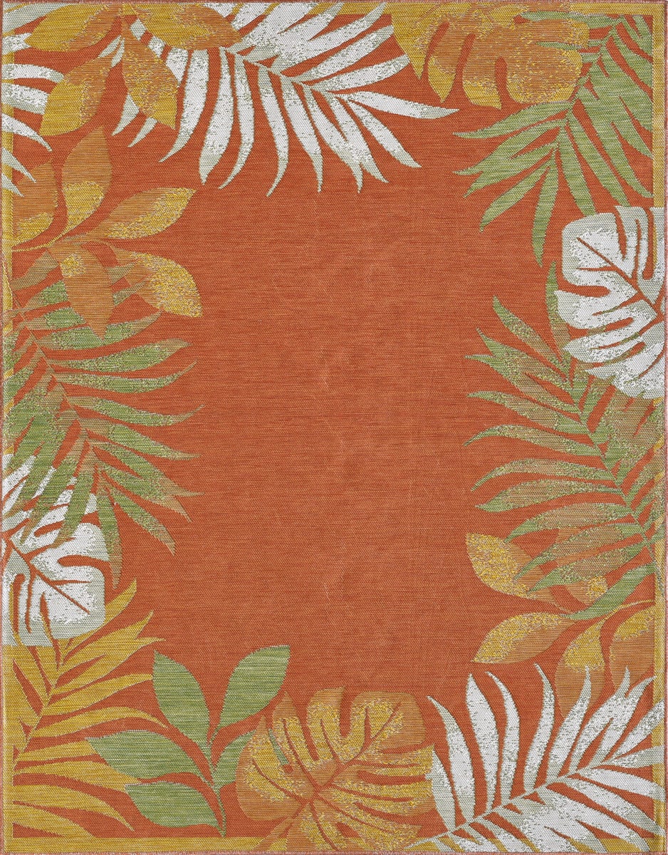 Kas Dahlia 1403 Ivory - Rust | Rug Studio