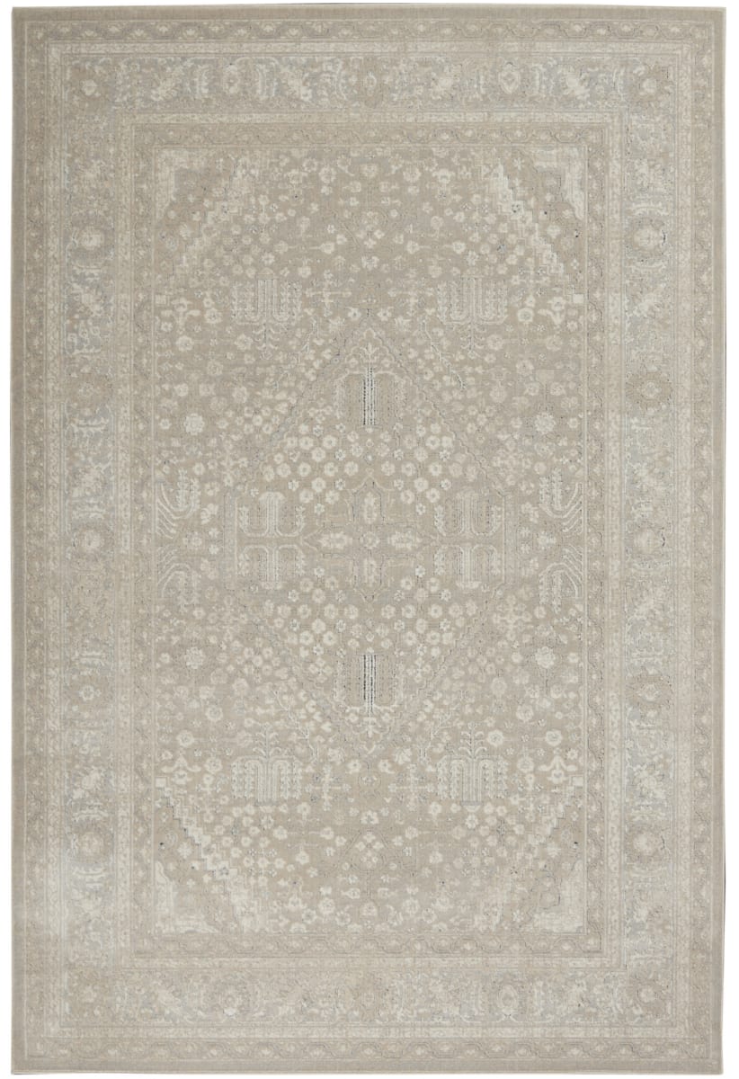 Kathy Ireland Malta MAI18 Beige Grey Rug Studio