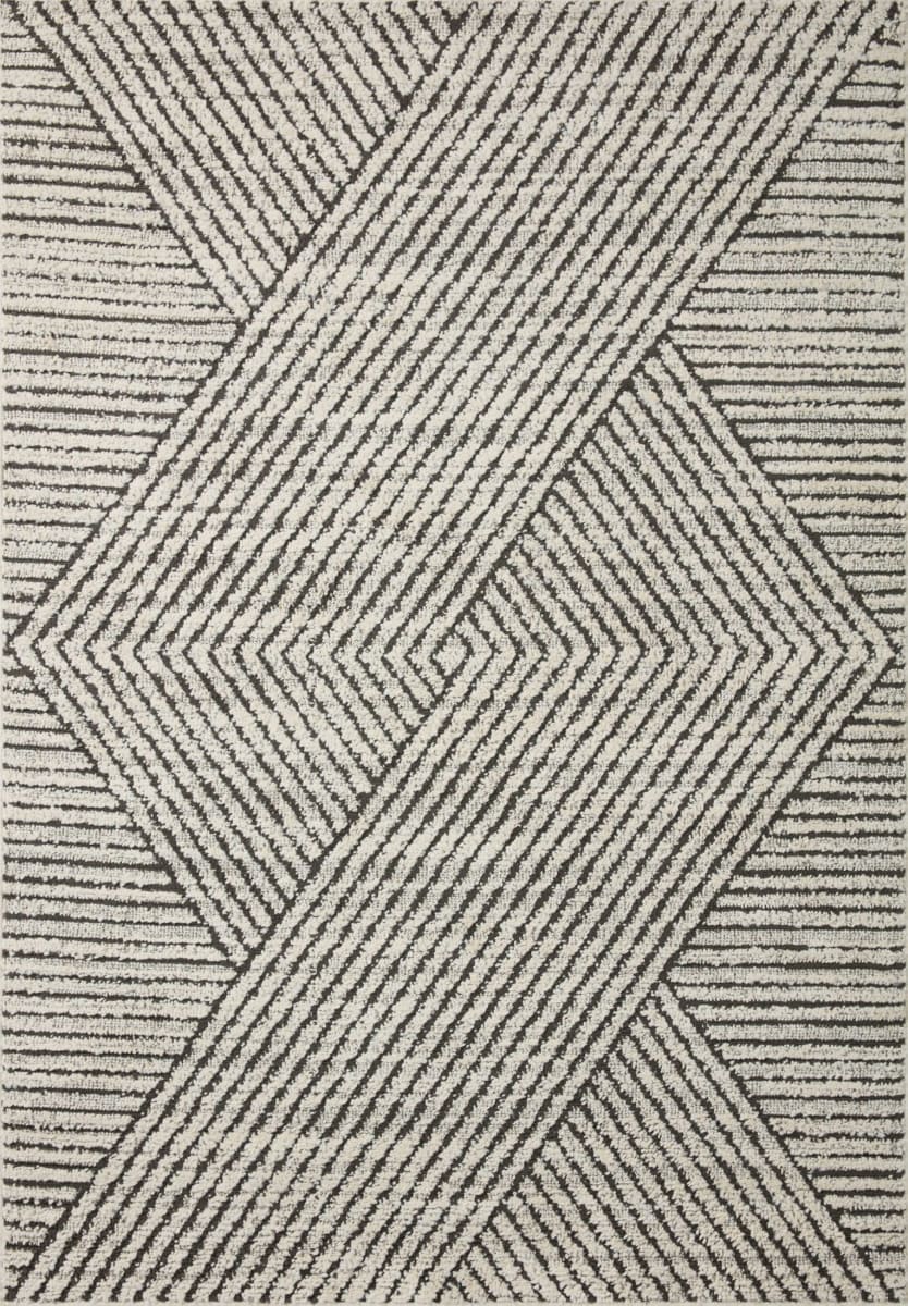 Loloi II Fabian Fab06 Charcoal Ivory Rug Studio