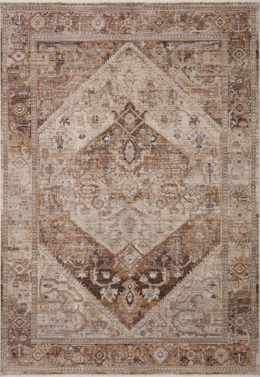 Loloi Lyra Lyr07 Natural Mocha Rug Studio