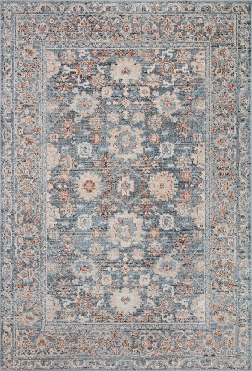 Loloi II Odette Odt07 Sky Rust Rug Studio
