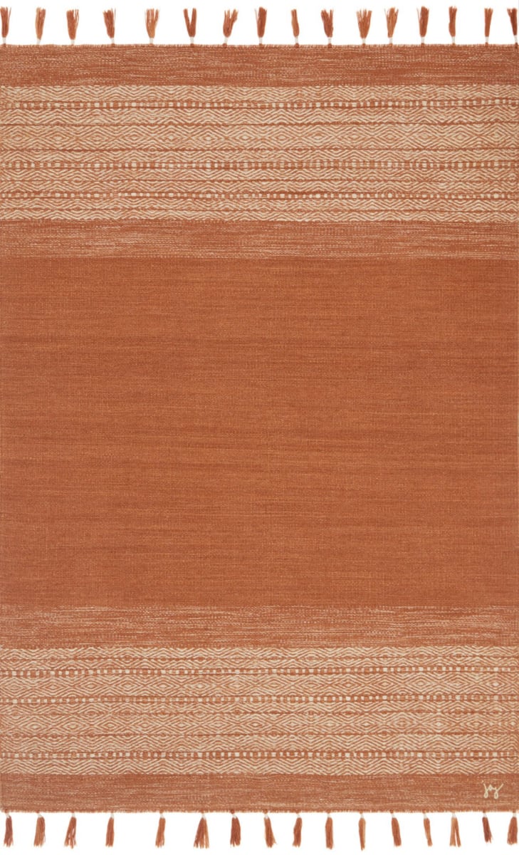 ED Ellen DeGeneres Crafted by Loloi Solano On-01 Rust Clearance | Rug Studio