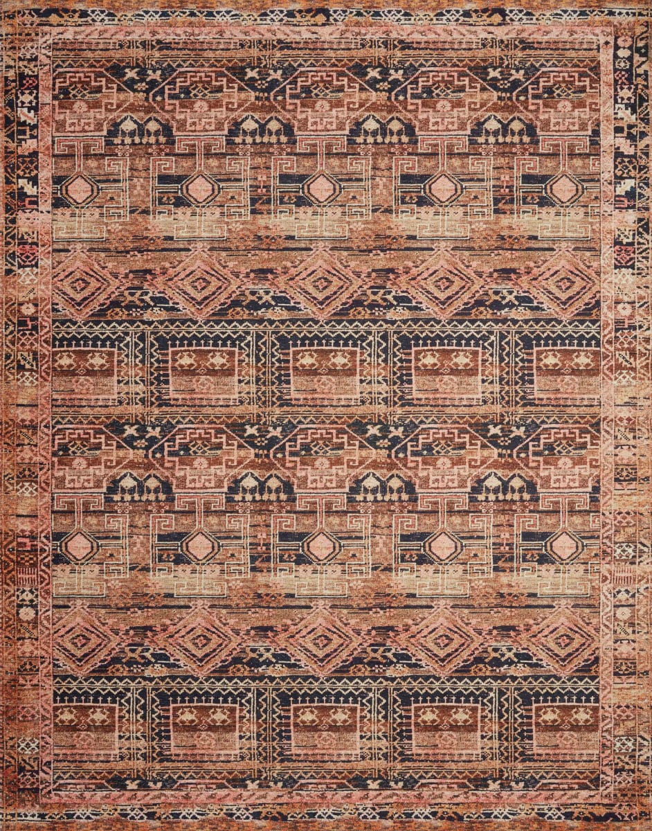 Loloi II Layla LAY-14 Mocha - Blush | Rug Studio