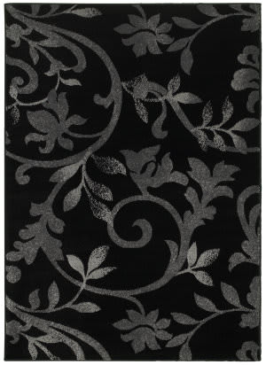 Black Floral Rugs At Rug Studio