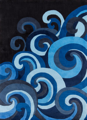 Blue Coastal Rugs At Rug Studio