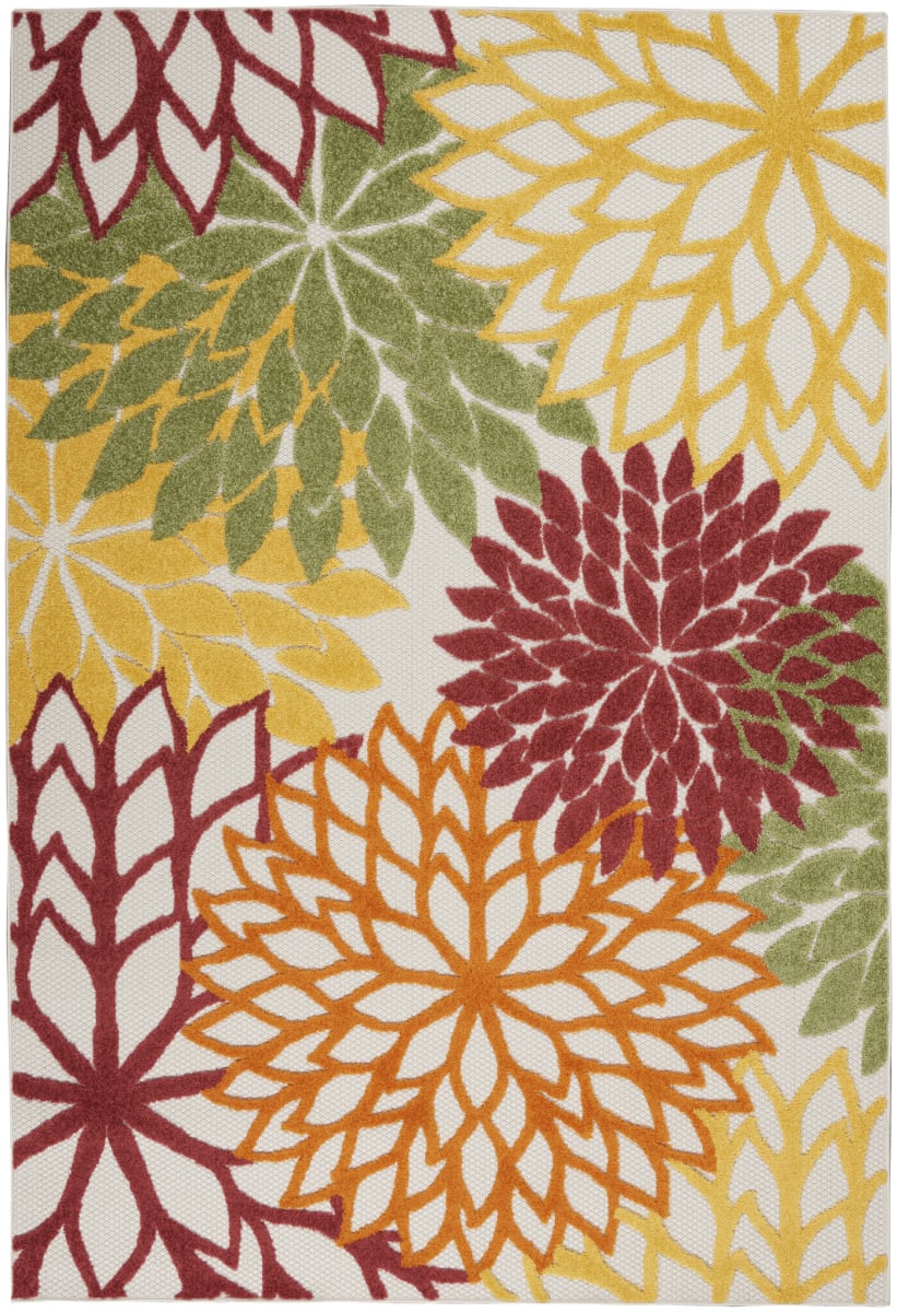 Aloha ALH05 Red Multi | Rug Studio