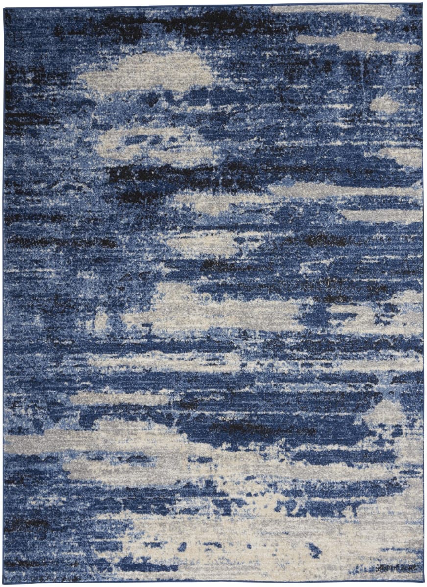 Calvin Klein River Flow RFV01 Blue-Grey | Rug Studio