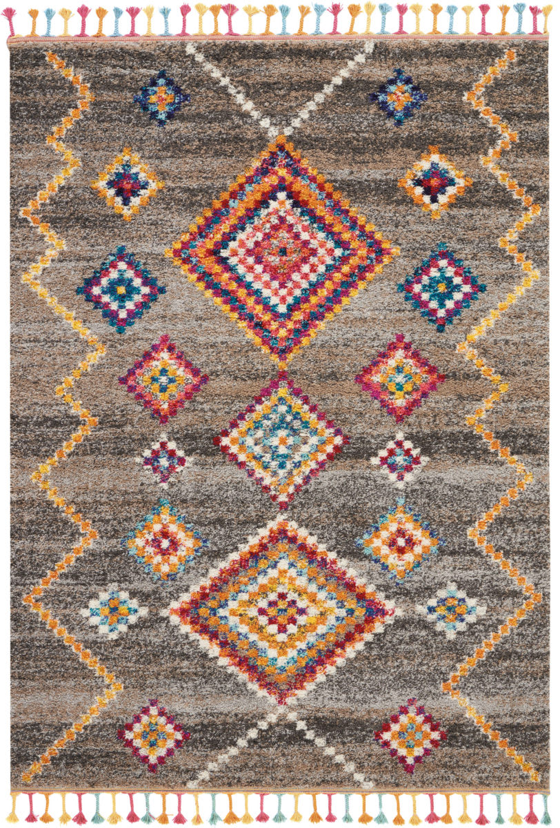 Nourison Moroccan Casbah Mcb05 Grey Rug Studio